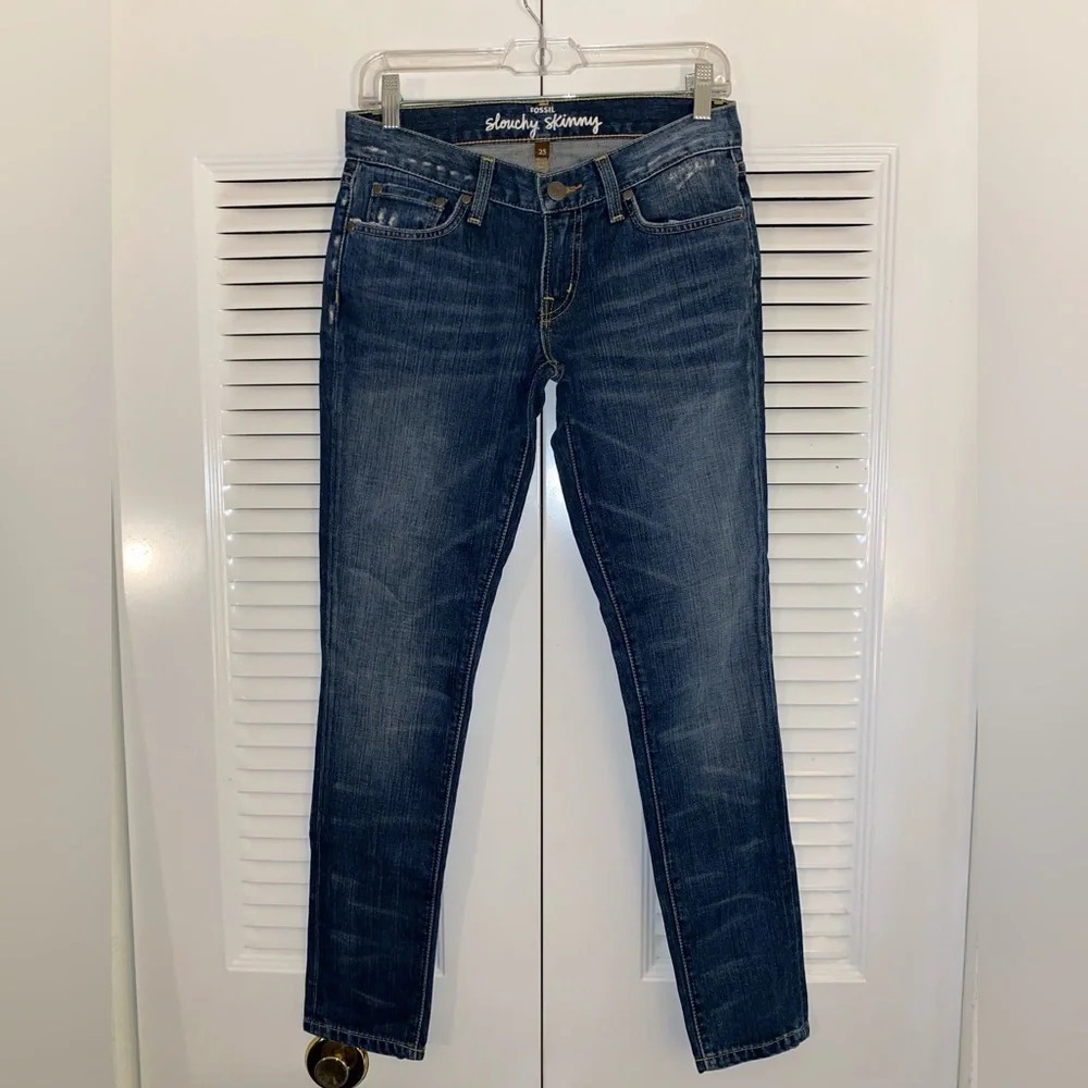 Fossil slouchy skinny jeans